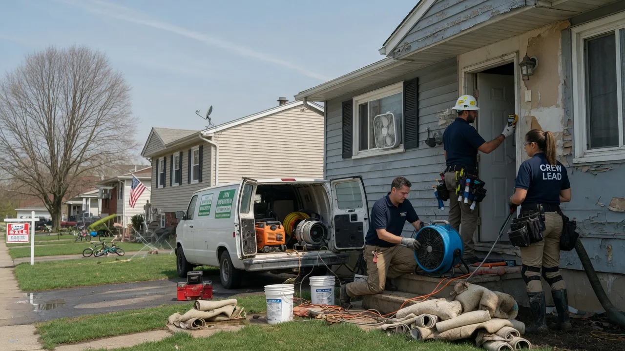 Flood Cleanup in Saylorsburg, PA near me